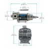 BOMBA DE TRANSFERENCIA DE COMBUSTIBLE PORTÁTIL GPI DE 8 GPM Y 12 V