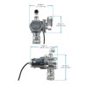 BOMBA DE TRANSFERENCIA DE COMBUSTIBLE GPI DE 8 GPM Y 12 V