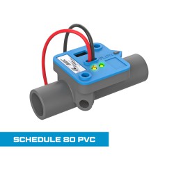 SENSOR DE CAUDAL ULTRASÓNICO EN LÍNEA PARA RIEGO